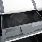 Car Registration and Insurance Holder, Premium Pu Leather Vehicle Glove Box Organizer - for Driver License, Cards & Essential Documents (Carbon Fiber Black)