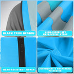 BeautyWill Custom Safety Vest Customized Logo Class 2 High Visibility Reflective Vest with Pockets Construction workwear
