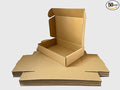 7x5x2 Inch Set of 50 Pack Brown Corrugated Shipping Boxes - Cardboard Boxes for Mailing, Packing and Literature Mailer Boxes, Small Business Mailing Boxes Bulk