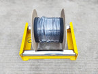 Cable Drum Roller Reel Dispenser Cable Roller Stand for Wire Reel Diameter 20cm to 50cm width 50cm SJC
