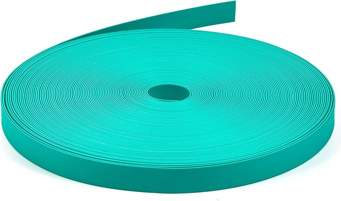 Chanzon 2:1 Ratio Green Heat Shrink Tubing 80Ft Roll 3/8" (10mm) Polyolefin Sleeving Wrap 1pcs