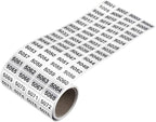 MECCANIXITY 5001 to 6000 Consecutive Number Stickers Inventory Label Black Numbers for Office Warehouse Numbering Classification