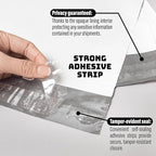 Poly Mailers 19x24 Inch - 100 Pack - Large Shipping Bags for Clothing & Packages, Strong Adhesive Sealing Mailing Envelopes for Small Business, White