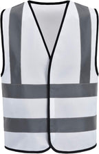 AYKRM 12 colour High visibility viz vest hi vis viz reflective work construction safety vest (XS-8XL)