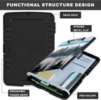 Clipboard with Storage,Heavy Duty Plastic Storage Clipboard with Low Profile Clip,Teacher Must Haves,Office Supplies,Nature Mountain Forest