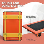 Platform Truck Heavy Duty Cart,1100Lbs Hand Truck Push Cart Dolly with 5'' 360 Degree Swivel Wheels for Loading and Storage 36x24Inch