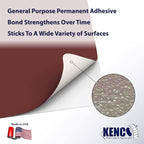 Kenco Color Coding 3 X 5 Rectangle Labels, Inventory Control Stickers 500 Labels Per Roll, Made in The USA (Burgundy)