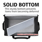 Additional Bottom Plate 2-Pack XXXL Insulated Food Delivery Bag Cooler Bags Keep Food Warm Catering Therma for doordash Catering Cooler Bags Keep Food Warm Catering