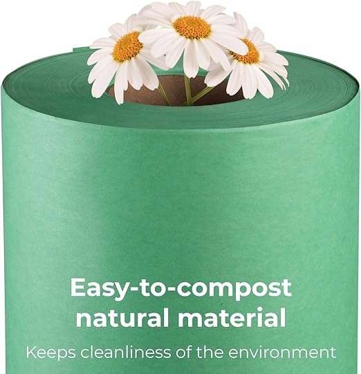 Christmas Green Kraft Paper Roll 36" x 8640" (720 ft) - Quality USA-Made Large Paper Roll 50lb Thickness for Packing, Moving, Shipping & Crafts/Art - Natural Wrapping Material by IDL Packaging