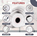 10 Rolls – 2 1/4" x 230' Thermal Paper Receipt Rolls | BPA Free, 55 GSM | Compatible Paper for Citizen, Casio, Epson POS Receipt Printers & Cash Registers