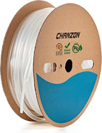 Chanzon 3:1 Ratio - 80ft Roll - Heat Shrink Tubing 3/8" (9.5mm) - Marine Grade Waterproof Adhesive Lined - (25M Total Length) Clear/Transparent Polyolefin Sleeving Wrap Shrinking 3 to 1 Ratio 1pcs