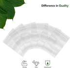 5 x 7 Inch Resealable Plastic Bags 1000 Pack — Clear Reclosable Zipper Seal Bags for Treats, Crafts, Jewelry, Party Favors, Small Food Storage