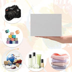 PETAFLOP Shipping Boxes 7x6x5 White Cardboard Box Kraft Corrugated Small Mailing Boxes, 25 Pack