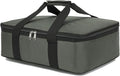 Insulated Casserole Carrier Bag - Large Portable Hot and Cold Food Storage Tote with Handles Thermal Bag for Parties, Picnics, Camping, Travel,Fits 9"x13" Baking Dish,Army Green