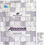 CILICAnt Absorpak Desiccant Pouches - 200 pcs Pack, Moisture Absorbers for Shoes, Jewelry, Clothes or Electronics, Ideal for Households, Food Pantries, Dried Food, Pet food, for Moisture, Medium