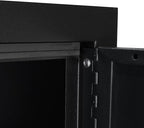Stack-On Welded Steel 2-Door Wall Cabinet, 30" Garage Storage Cabinet with Two 65 lb. Shelves, Magnetic Door Closures & Powder-Coated Finish