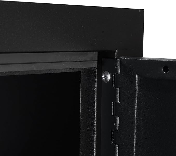 Stack-On Welded Steel 2-Door Wall Cabinet, 30" Garage Storage Cabinet with Two 65 lb. Shelves, Magnetic Door Closures & Powder-Coated Finish