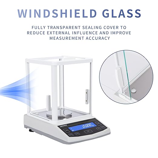Lab Scale 300g×1mg High Precision 0.001g Accuracy Laboratory Precision Scale Jewelry,RS232 Interface Analytical Balance（300g/0.001g