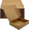 Shipping Boxes 8x7x2 inch 25 Pack,Brown Corrugated Boxes Mailer Packaging for Mailing Small Business，E-Commerce Gift Boxes for Wrapping Present Moving Storage Heavy Duty Recycled Cardboard Boxes