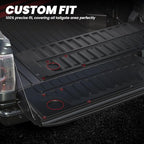 LASFIT Tailgate Mat for Ford Ranger 2025 2024 Truck Tailgate Liner All Weather Protector TPE Durable Tailgate Cover Easy to Install Remove Clean