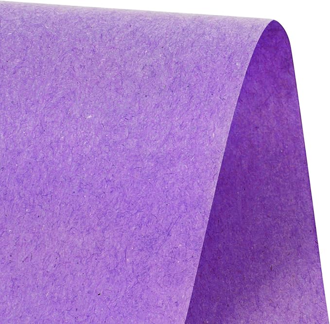 RUSPEPA Dark Purple Kraft Paper Roll - 24 inches x 100 feet - Recyclable Paper Perfect for for Crafts, Art, Wrapping, Packing, Postal, Shipping, Dunnage & Parcel