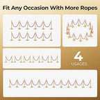 12pcs Sturdy Gold Stanchion Posts and 12pcs High Quality Red Carpet Velvet Ropes, Water/Sand/Concrete Fillable Leakproof Base, Crowd Control Barriers for Birthday, Prom, Business, Wedding