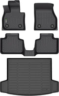 HAFIDI® Floor Mats & Cargo Liner Set Fit for 2025 2026 Mini Countryman(Not for SE/Electric) All Weather Protection TPE Anti-Slip Automotive Full Set Floor Liners Custom Accessories - Black