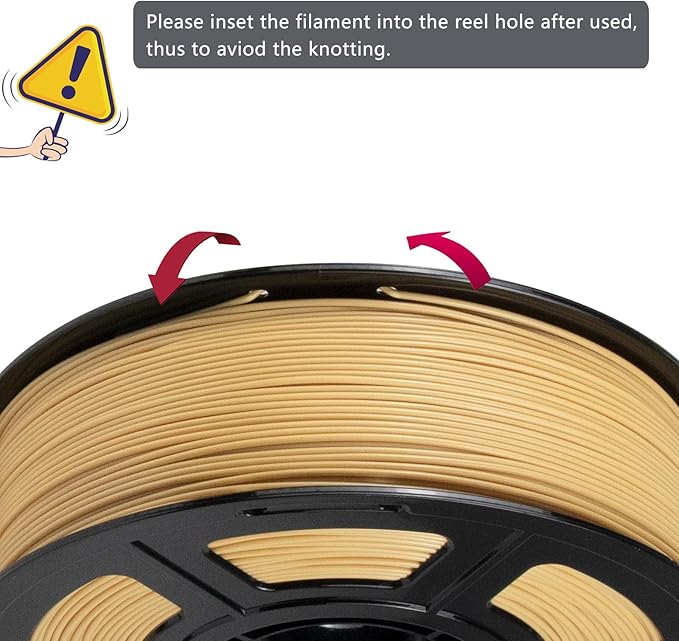 iSANMATE ASA Filament 1.75mm Almond White 1KG, UV & Weather Resistant 3D Printer Filament Perfect for Outdoor Functional Parts, Dimensional Accuracy +/- 0.02mm, 1kg Spool (2.2lbs)