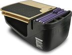 AutoExec GripMaster Car Desk for Your Vehicle Workstation and Mobile Office, Natural with 400 watt Power Inverter