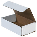 Box USA Small Shipping Boxes 7"L x 4"W x 2"H, 50-Pack - White Box Crush-Proof Mailers for Packaging, Storage, Gifts or Bulk Business Orders