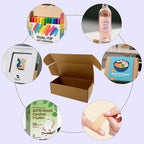 12x6x4 inches Shipping Boxes Bulk 20 Pack Brown, Corrugated Cardboard Box, Mailer Boxes for commerce Packaging and Holidays Gift, Small Giving Boxes for Wrapping Mailing Present