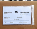 (300 Pcs) Premium 6''x10'' Packing List Envelope, Tailored Size for Letter-size Paper Folded in Half, Adhesive Shipping Label Pouches/Sleeves