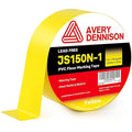 Avery Dennison Floor Marking Tape, 2 Inch x 108 Ft Yellow Caution Tape, 1 Rolls Heavy Duty Safety Tape for Indoor & Outdoor, High Adhesion & Durable | Warehouse, Factory, Parking, Retail