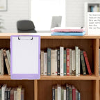 6 Pcs Plastic Clipboard with Storage, Colored A4 Nursing Heavy Duty Clip Board Folder, Waterproof Clipboard Case Box with Pen Holder Side-Opening Nursing Clip Board for Office, Hospital Nurse, Lawyer
