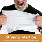 METRONIC Large Poly Mailers 24x24" 600PC White, Strong Adhensive Shipping Bags for Clothing, Waterproof Packaging Bags, Bulk Shipping Envelopes for Small Business, Mailers Poly Bags Mailing Envelope