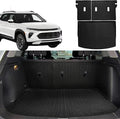 Cargo Liner Fits for Chevy Chevrolet Trailblazer 2021 2025 2024 2023 2022 Trunk Liner All Weather Cargo Mat, Custom Fit TPE Anti-Slip Car Seat Back Protector Accessories (with Backseat Mat)