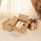 CRUGLA 40 Packs 6x6x4 Shipping Boxes for Small Business, Corrugated Cardboard Boxes Bulk for Shipping Packing Mailing