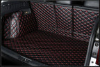 Trunk Cargo Liner for Mercedes GLE Coupe GLE300 GLE320 GLE350 GLE400 2020-Current Full Coverage Protection Trunk Mats Black w/Red Stitching