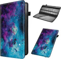 Car Registration and Insurance Holder, Leather Car Glove Box Organizer, Cool Car Accessories for ID, Driver's License Cards & Essential Document, business cards, Men&Women,Shining Starry Sky