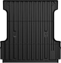 LASFIT 5.5ft Bed Mat for Ford F-150 | F150 Lightning 2026 2025 2024 67.1" Bed Box All Weather Protector TPE Truck Bed Liner Durable Easy Clean-Not Fit for Drop in Bedlienr