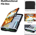 Clipboard with Storage Box & Pen Holder,Heavy Duty Clip Boards 8.5x11 for Nursing,High Capacity,School & Office Supplies,Fall Harvest