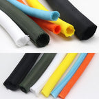 5/8 inch Split Braided Cable Management Sleeve for USB Cable Power Cord Audio Video Cable, Wire Loom Cord Protector from Cat Dog Chewing (Dark Green, 10FT)