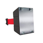 Crowd Control Warehouse - CCW Series WMB-220 Magnetic Wall Mount Retractable Belt Barrier - 15 Foot, Authorized Access Only Belt with Black ABS Case