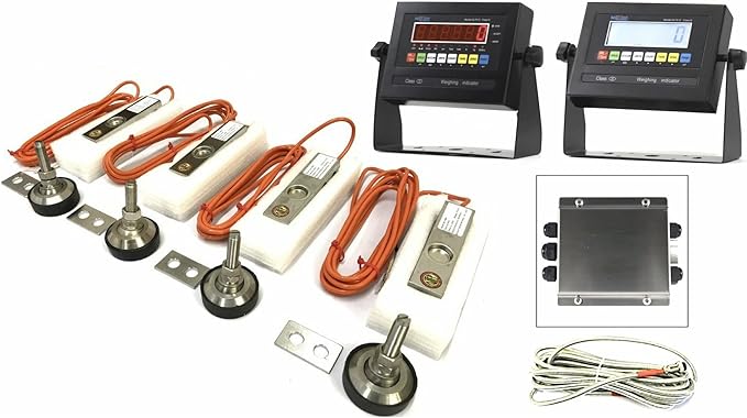 Liberty LS-720 Multi-Purpose Weighing Kit NTEP Floor Scale (Legal for Trade) with Shear Beam Load Cells (10k lb(4) x 5k lb Each)