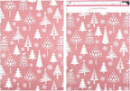 Inspired Mailers - Christmas Poly Mailers 14.5x19 Holiday Variety Pack of 30-10 each: Trees & Snowflakes, Rose Gold Trees, Gold Snowflake Baubles (14.5x19, 30 Pack)