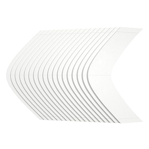 Sunshine Tape Quick Aggressive Hairpiece Wig Tape (36 Pieces) - AA Curve - Double Sided Adhesive Tape for Toupee Lace Front Wig Strong Hold Waterproof Strips
