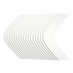 Sunshine Tape Quick Aggressive Hairpiece Wig Tape (108 Pieces) - AA Curve - Double Sided Adhesive Tape for Toupee Lace Front Wig Strong Hold Waterproof Strips