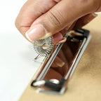 Officemate Wood Clipboard, Letter Size, Low Profile Clip with Pen Holder, 6 Pack (83826)