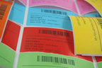 BETCKEY - 1" x 1" Square QR Code Labels Compatible with Zebra & Rollo Label Printer,Premium Adhesive & Perforated[Green, 6 Rolls, 8280 Labels]