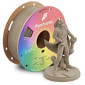 Panchroma PLA Tan 3D Printer Filament, 1.75mm, 1kg Spool, Easy to Print, High Speed Printing, Tangle Free, AMS Compatible, Perfect for Toys, Decor, Miniatures, Models & Cosplay